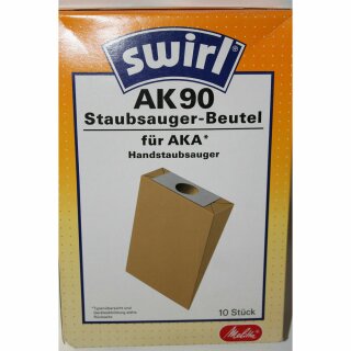 Swirl AK 90 1-Lagen-Staubbeutel - 10 Stück