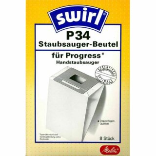 Swirl P34 Staubsaugerbeutel - 8 Stück