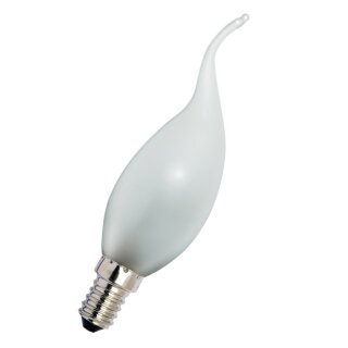 1 x Glühlampe Glühbirne Kerze Windstoß 60W 60 Watt E14 MATT Glühbirnen Glühlampen