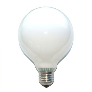 1 x Globe Glühbirne 100W E27 OPAL G95 95mm Globelampe 100 Watt Glühlampe Glühbirnen Glühlampen