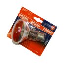 1 x OSRAM Reflektor Glühbirne R80 60W Rot E27 Glühlampe Concentra Spot Color