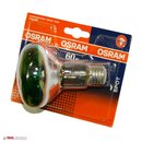10 x OSRAM Reflektor Glühbirne R80 60W Grün E27 Glühlampe Concentra Spot Color