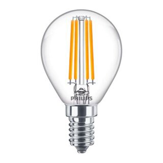 Philips LED Filament Tropfen 6,5W = 60W E14 klar 806lm warmweiß 2700K