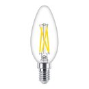Philips LED Filament Kerze 2,5W = 25W E14 klar 340lm...