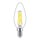 Philips LED Filament Kerze 2,5W = 25W E14 klar 340lm WarmGlow 2200K-2700K DIMMBAR