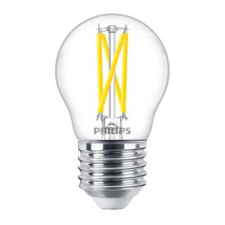 Philips LED Filament Tropfen 2,5W = 25W E27 klar 340lm WarmGlow 2200K-2700K DIMMBAR