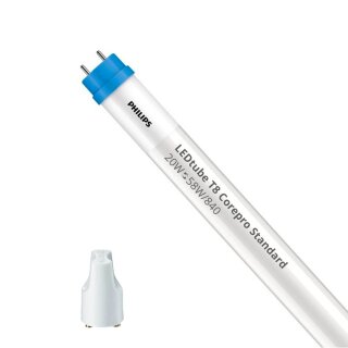 Philips LED T8 Röhre 150cm 20W = 58W/840 G13 2200lm Neutralweiß 4000K KVG/VVG