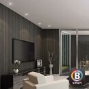 3 x Briloner LED Smart Einbauleuchten Nickel matt Ø8,6cm 4,9W GU10 400lm RGBW + CCT Dimmbar Fernbedienung App Google Alexa Bluetooth WiFi