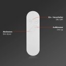 3 x Briloner LED Smart Einbauleuchten Nickel matt Ø8,6cm 4,9W GU10 400lm RGBW + CCT Dimmbar Fernbedienung App Google Alexa Bluetooth WiFi
