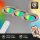 3 x Briloner LED Smart+ Einbauleuchten Nickel matt Ø8,6cm 4,9W GU10 400lm RGB + CCT Dimmbar App Google Alexa WiFi Bluetooth