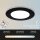 3 x Briloner LED Einbauleuchte Schwarz rund Ø9,2cm IP44 4,8W 450lm CCT 3000-6500K + Fernbedienung