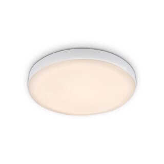 Briloner LED Einbauleuchte Weiß Ø10cm IP44 6W 700lm Warmweiß 3000K