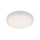 Briloner LED Einbauleuchte Weiß Ø10cm IP44...