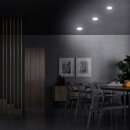 Briloner LED Einbauleuchte Weiß Ø10cm IP44 6W 700lm Neutralweiß 4000K