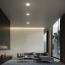Briloner LED Einbauleuchte Weiß Ø10cm IP44 6W 700lm Neutralweiß 4000K