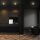 3 x Briloner LED Einbauleuchten Schwarz rund Ø8,6cm IP44 3W 350lm Backlight Warmweiß 3000K