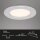 3 x Briloner LED Einbauleuchte Chrom matt rund Ø11,5cm IP44 6W 650lm Warmweiß 3000K