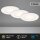 3 x Briloner LED Einbauleuchten Weiß rund Ø11,5cm IP44 6W 650lm Warmweiß 3000K