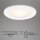 3 x Briloner LED Einbauleuchten Weiß rund Ø11,5cm IP44 6W 650lm Warmweiß 3000K