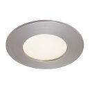 3 x Briloner LED Einbauleuchten Nickel matt rund...