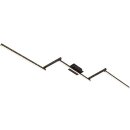 Briloner LED Deckenleuchte Schwarz 227cm 24W 2800lm...