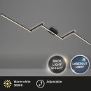 Briloner LED Deckenleuchte Schwarz 227cm 24W 2800lm...