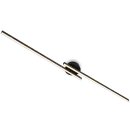 Briloner LED Deckenleuchte Schwarz 135cm 24W 2800lm...