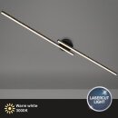Briloner LED Deckenleuchte Schwarz 135cm 24W 2800lm...