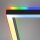 Briloner LED Deckenleuchte Schwarz 64x64cm 34W 3600lm CCT 2700K-6500K RGB Backlight + Fernbedienung
