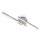 Briloner LED Deckenleuchte Chrom 60x14cm 10,5W 1400lm warmweiß 3000K Glitzereffekt