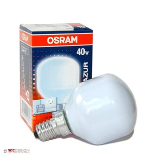10 x Osram Tropfen Soft Azur 40W E14 Matt Glühbirne Glühlampe 40 Watt Glühbirnen