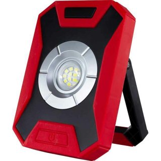 REV LED Akku Arbeitsleuchte Fluter Flood 10W 1000lm kaltweiß Powerbank