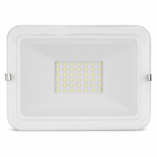 REV LED Fluter Strahler Mirano Weiß IP65 30W 2700lm Tageslicht 6500K kaltweiß