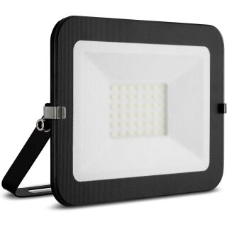 REV LED Strahler Fluter Mirano Schwarz IP65 30W 2700lm Tageslicht 6500K kaltweiß