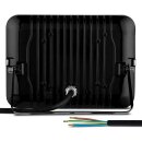 REV LED Strahler Fluter Mirano Schwarz IP65 30W 2700lm Tageslicht 6500K kaltweiß