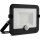 REV LED Fluter Strahler Mirano Schwarz IP44 20W 1800lm kaltweiß Bewegungsmelder