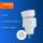 REV LED Steckdosenstrahler Weiß IP44 10W 1000lm warmweiß 3000K 4 Stufen dimmbar