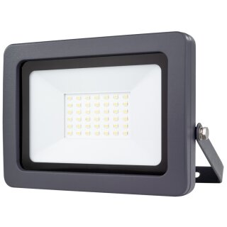 REV LED Fluter Außenstrahler Flare Anthrazit IP65 30W 2550lm Tageslicht 6500K kaltweiß