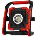 REV LED Akku Arbeitsleuchte Fluter Power Flood Schwarz...