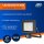 REV LED Außenleuchte Strahler Flare Anthrazit IP44 30W 2550lm Tageslicht 6500K kaltweiß Bewegungsmelder