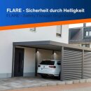 REV LED Strahler Fluter Flare Weiß IP44 20W 1700lm Tageslicht 6500K kaltweiß Bewegungsmelder