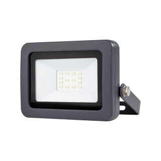 REV LED Fluter Strahler Außenleuchte Flare Schwarz IP65 10W 900lm kaltweiß