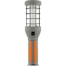 REV LED Akku Arbeitsleuchte Handlampe Power Torch Grau...