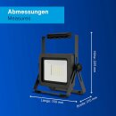 REV LED Arbeitsleuchte Fluter Baustrahler Flare Schwarz...