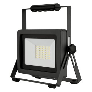 REV LED Arbeitsleuchte Baustrahler Flare IP65 50W 4250lm Tageslicht 6500K auf Ständer