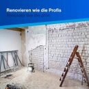 REV LED Arbeitsleuchte Baustrahler Flare IP65 50W 4250lm Tageslicht 6500K auf Ständer