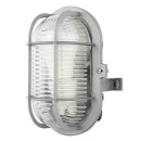REV LED Wandlampe Deckenleuchte Oval Grau IP44 5W E27...