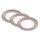 3 x Briloner LED Einbauleuchte Nickel matt rund Ø12cm IP44 7W 600lm Neutralweiß 4000K