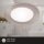 3 x Briloner LED Einbauleuchte Nickel matt rund Ø12cm IP44 7W 600lm Neutralweiß 4000K
