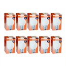 10 x Osram Glühbirne Tropfen 60W E27 MATT Glühlampe 60 Watt Glühbirnen Glühlampen